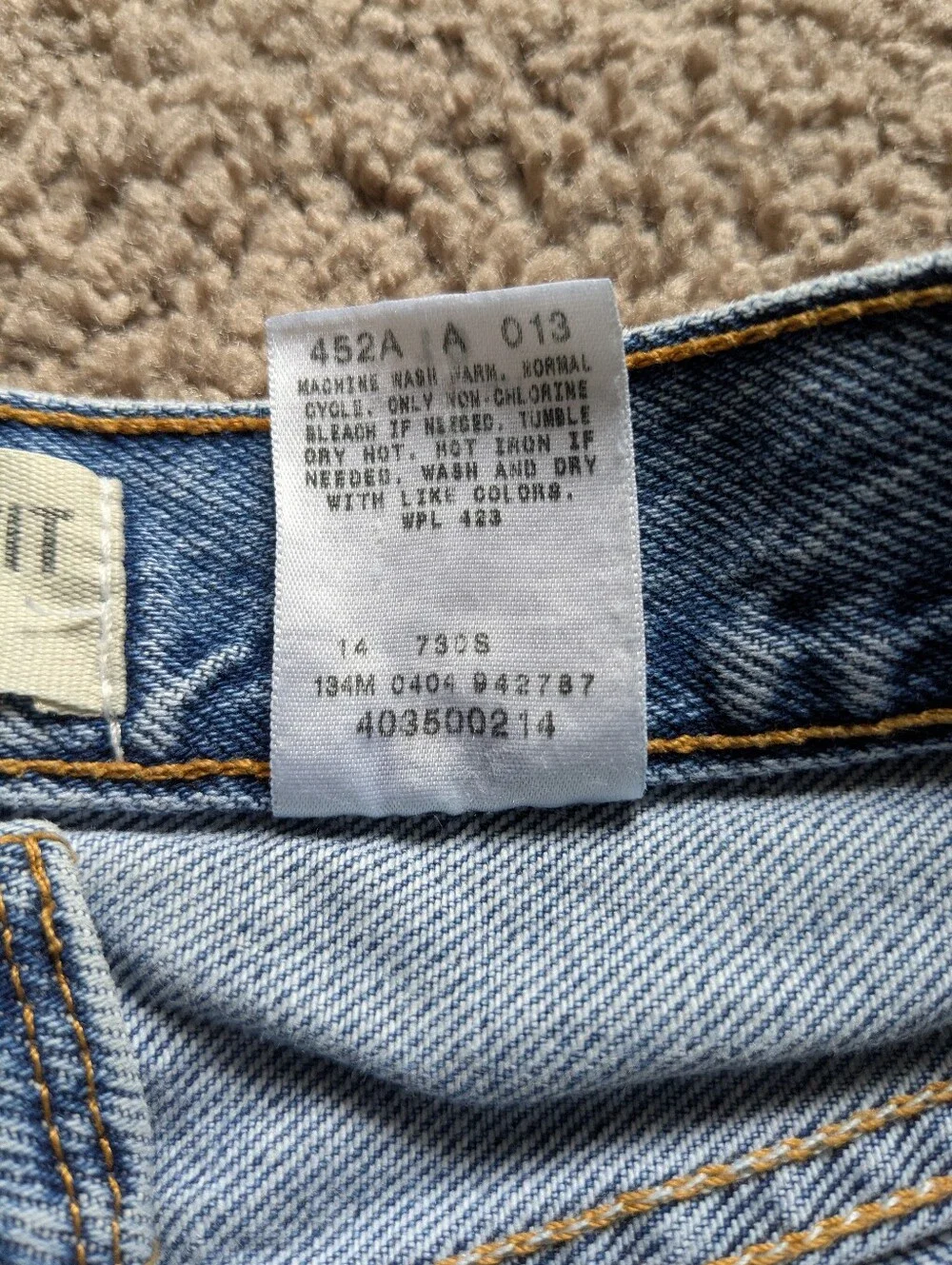 Levi's 550 Relaxed Fit Unisex Jeans